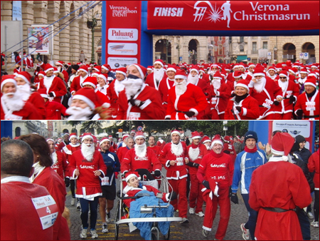 Verona ChristmasRun 2012