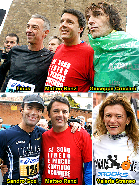 Firenze Maratona 2012 collage1 Personaggi foto Stefano Morselli