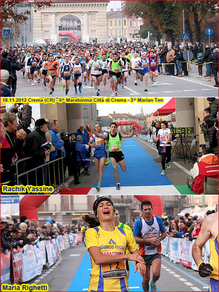 Crema Maratonina 2012 collage foto Roberto Mandelli